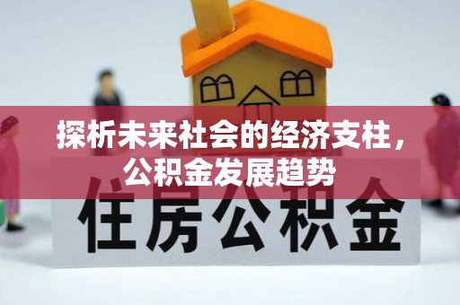 镇坪探析未来社会的经济支柱，公积金发展趋势