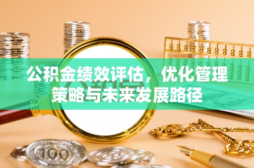 镇坪公积金绩效评估，优化管理策略与未来发展路径