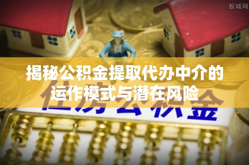 镇坪揭秘公积金提取代办中介的运作模式与潜在风险