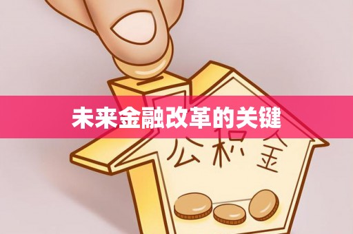 镇坪未来金融改革的关键