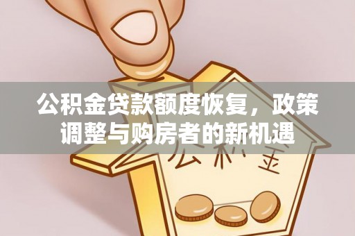 镇坪公积金贷款额度恢复，政策调整与购房者的新机遇