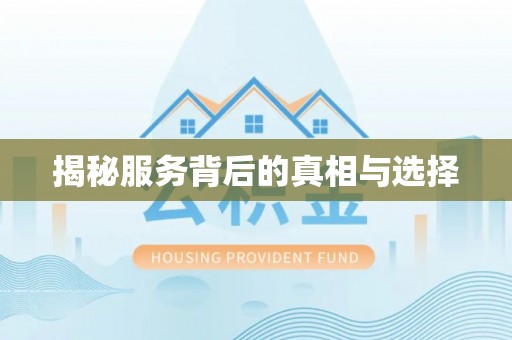 镇坪揭秘服务背后的真相与选择